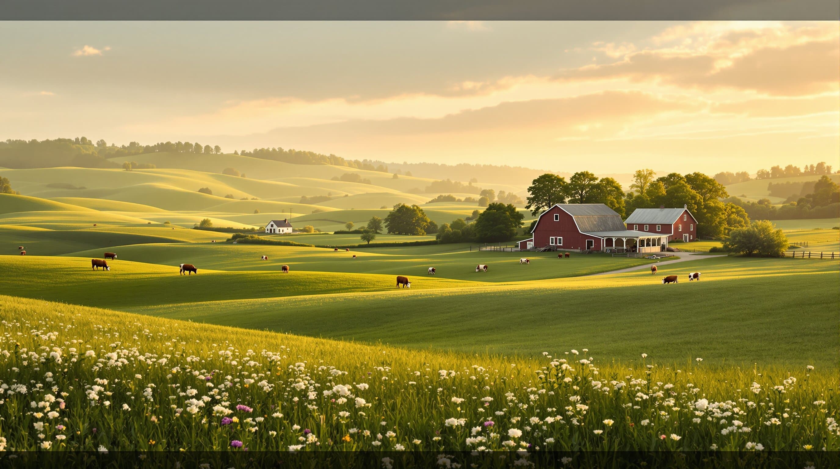 Family farm pasture